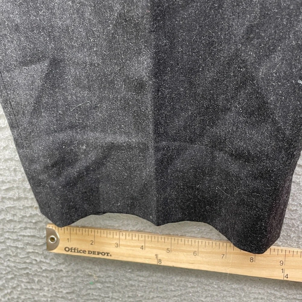 Zignone Wool Dress Pants Mens 38x29* Black Corpcore Classic Career Business 90's